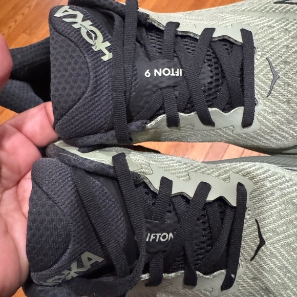 Hoka Mint and Black Athletic Shoes - Picture 4 of 11